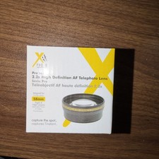 Xit XT2X58 58mm 2.2x Telephoto Lens - Black Pro Series