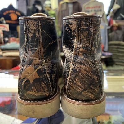 Red Wing Boots 8884 Limited Edition Mossy Oak Camouflage Classic