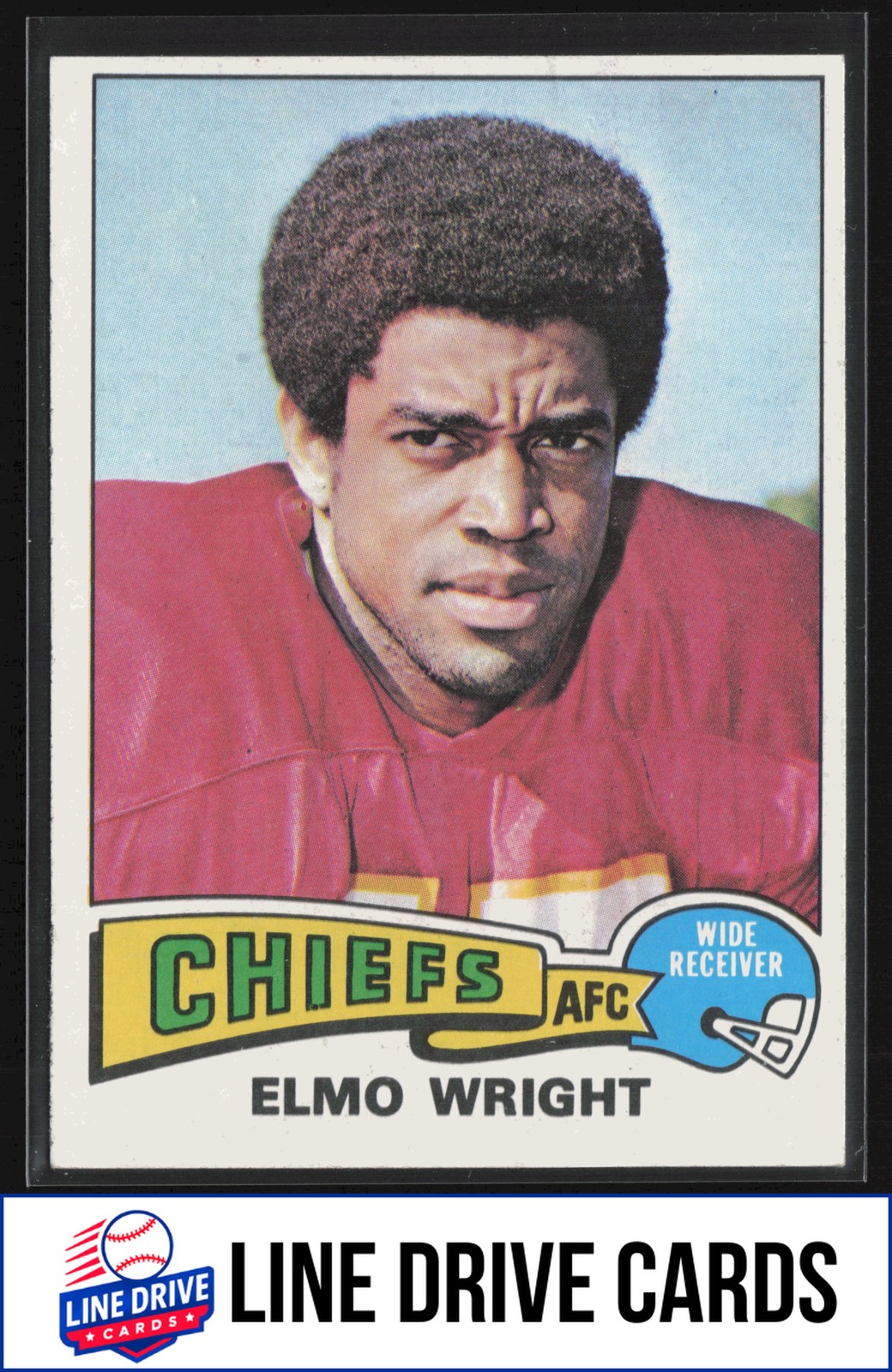 1975 Topps #513 Elmo Wright Kansas City Chiefs EX