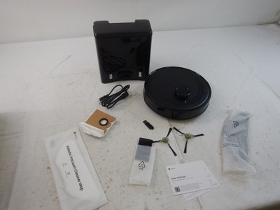 Lefant M2 PLUS - Self Emptying LiDAR Robot Vacuum and Mop Combo, Black