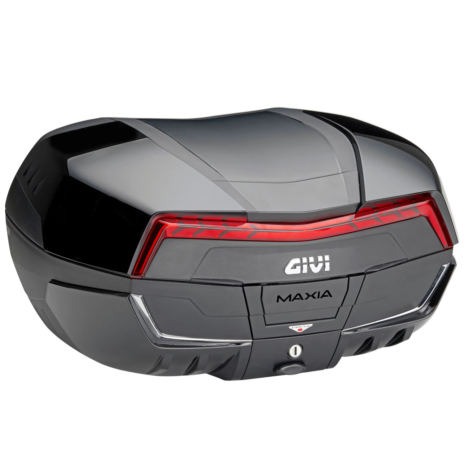 Givi V58NNB2 Maxia 5 Monokey 58 Litre Motorcycle Paintable Top Box - Black