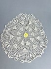 BIG LOT Of Vintage Doilies Large Hand Knitted Crocheted Linens — photo 8