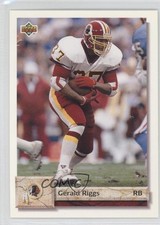 1992 Upper Deck Gerald Riggs #266 0b5