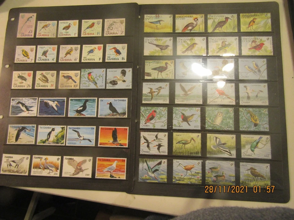 WILDLIFE ANIMALS BIRDS (MAINLY COMMONWEALTH) 900+ STAMPS 19 MINISHEETS 42 HAGN - Image 2 of 4