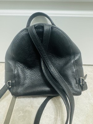 Kate Spade Leila Pebbled Leather Mini Dome Backpack - Black  display picture 3