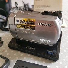 Sony DCR-SR72 HDD Handycam video camera. Immaculate. All accessories