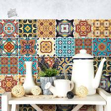 - Stickers Tiles Kitchen Bathroom Tiles Stickers PVC Waterproof Anti-Frost