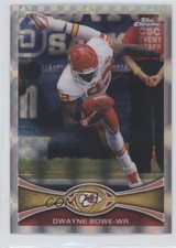2012 Topps Chrome Retail X-Fractor Dwayne Bowe #37 0w8