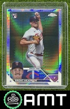 Brent Headrick RC 2023 Topps Chrome Update Prism Refractor Twins
