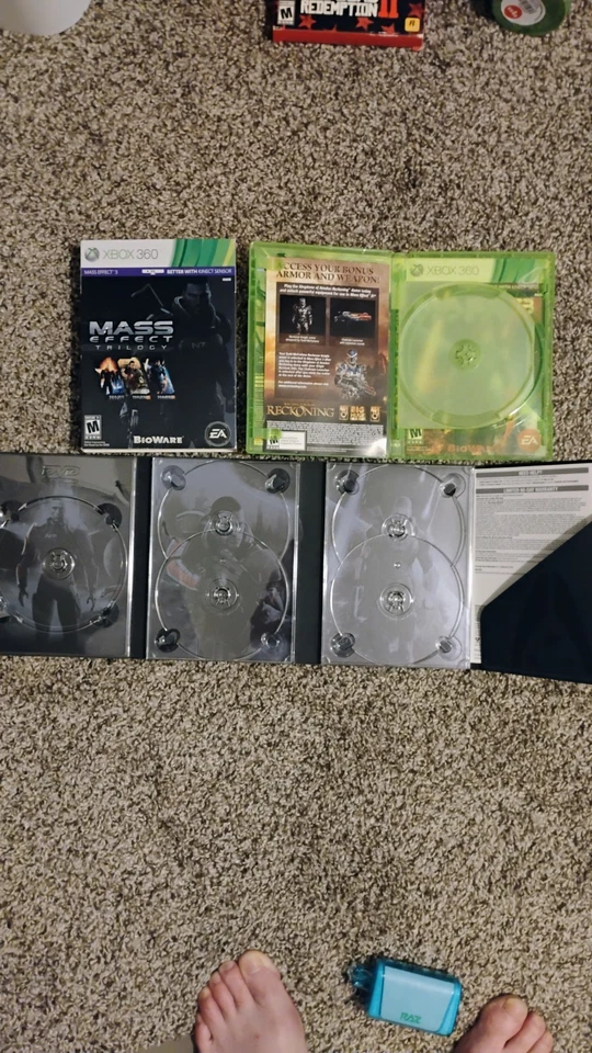 Mass Effect 1-4 Edición Coleccionista y Estuches de Repuesto Estándar Plus *Leer* Foto 4 de 4