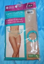 New womans VANITY FAIR smoothing seamless brief Size 2XL/9
