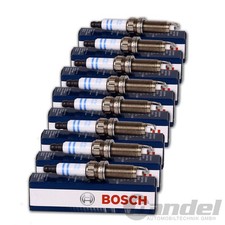 8x BOSCH Z&Uuml;NDKERZEN f&uuml;r MERCEDES E-KLASSE W212 G-KALSSE W463 S-KLASSE W222