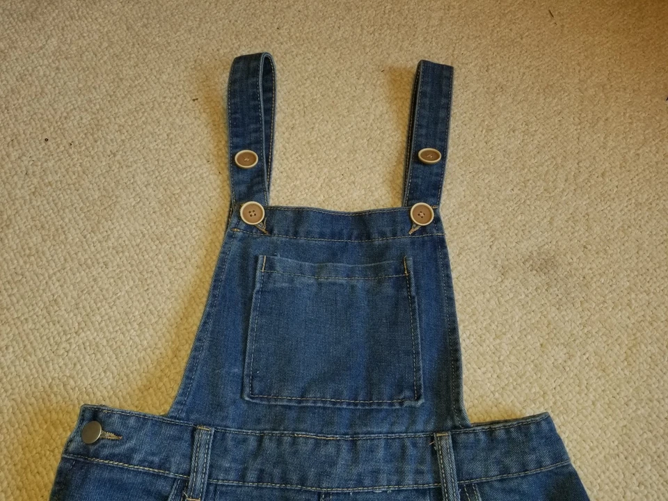 Mono de mujer Jean Jumper-DAZY x SERIE STAR-azul denim strtch maxi reciclado-XL Foto 3 de 4