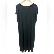 Fashion Nova Women’s Black stretchy Midi Dress Plus Sz 3X