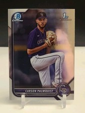 2022 Bowman Draft Chrome Carson Palmquist #BDC-31 1st Bowman RC