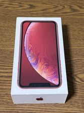 Apple iPhone XR Product Red 64GB Empty Box Only No Accessories