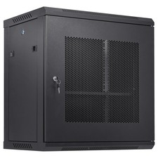 12U Wall Mount Server Cabinet, 15.5'' Depth, Network Rack Enclosure, Supports up