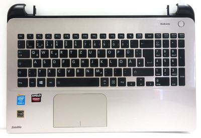 Gehäuse Abdeckung & Touchpads mit Tastatur für Toshiba L50-B-22W / 15,6 Zoll