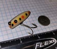 Vintage South Bend Trout Oreno Fly Rod Lure Rare Old Display Tackle Box Bait