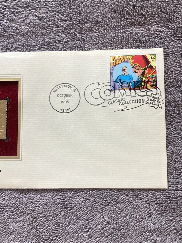 Comic Strips Flash Gordon First Day Of Issue Cover 22k Postal Cover - Image 4 of 4