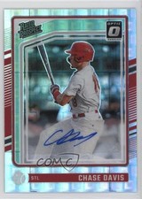 2024 Panini Donruss Optic Pandora Prizm Signatures 12/25 Chase Davis Auto 19l7