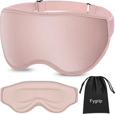 3D Eye Mask Sleep Mask for Men & Women, 100% Pressure-Free & Light Block-Out Eye