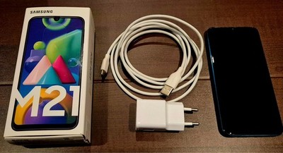 Samsung Galaxy M21 SM-M215F/DS - 64GB - Grün (Ohne Simlock) (Dual SIM)