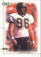 2001 SAGE HIT #49 Justin Smith - FB