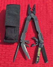 GERBER DET Needle Nose Multi-Plier MP600 Black w/RemGrit Explosive Punch Crimper