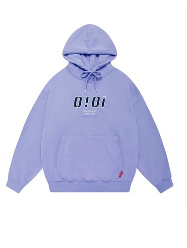 5252 O!Oi OIOI Hoodie In Lilac Purple Oversized, Medium - 第 1/3 張圖片