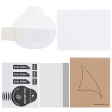 6pcs Watch Glass Screen Protectors 28mm TPU Round Smartwatch Screen Protective