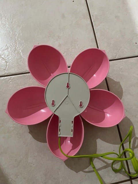 VTG IKEA Smila Blomma Flower Daisy Wall Hanging Sconce Light Lamp