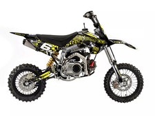 Kit Decorazione Pitbike YCF Pilot Stage6 Giallo/Nero