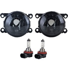 Klarglas Nebelscheinwerfer Schwarz Smoke für Citroen C1 C4 C5 C6 Xsara C-Crosser