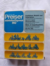 Preiser 18x ciclomotore + scooter con accessori, 1:87 HO, n.332