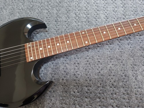 Electric Guitar Gibson SG-1 Black 1996 Mahogany Neck Rosewood Fingerboard - Picture 4 of 10