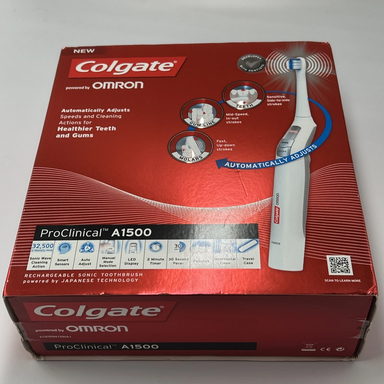 Colgate Omron ProClinical A1500 Toothbrush - New - Picture 1 of 18