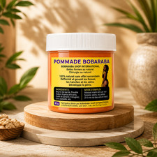 Pommade Bobaraba Authentique - Soin Corps Naturel Karité Akpi Fenugrec - 85g