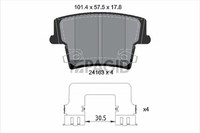 Pagid Bremsbelagsatz Scheibenbremse T2582N FüR Chrysler 300C Touring Lx Le Crd