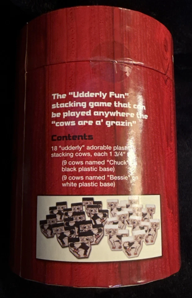 DON'T TIP THE COWS Dexterity or Drinking Game SEALED 2013 Go Cow Tipping - Image 2 of 4