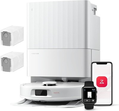 roborock Qrevo Serie Saugroboter mit Wischfunktion, 8000Pa Saugkraft 
