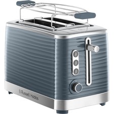 RUSSELL HOBBS Toaster Inspire Grey 24373-56 1050 W 6 Stufen Br&ouml;tchenaufsatz