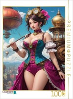 Calvendo Puzzle Aiko – Die Steampunkqueen | 1000 Teile Lege-GrößE 64X48Cm Foto-P