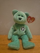 Ty Beanie Baby Erin The Bear 1997 Retired Plush Toy