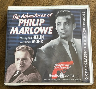 The Adventures of Philip Marlowe (Old Time Radio) - 10 Audio CD - VERY GOOD