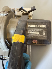 Porter Cable Saw Boss 6 Circular Saw Model 345 Heavy Duty Made In USA Tested