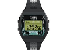 Timex Men's Fortnite T80 36mm Watch - Black Bracelet Digital Dial Black Case