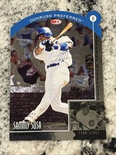 1996 Donruss Preferred DieCut Foil Sammy Sosa Card #40