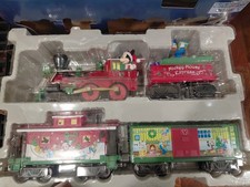 Lionel Battery-Operated Disney Mickey Mouse Express Christmas Toy Train Set Read