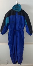 Columbia Ski Suit Snowsuit One Piece Snow Bib Retro Vintage 1980s Men  s XL